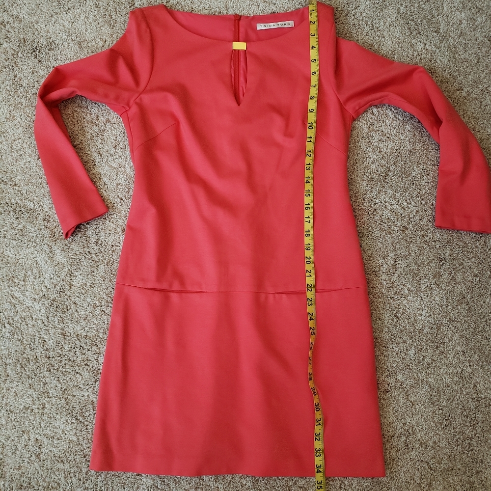 Trina Turk Coral Dress - Picture 9 of 9